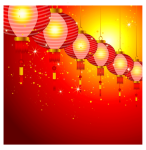 Colourful Chinese Lanterns