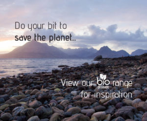 Help save the planet with our biodegradable print finishes