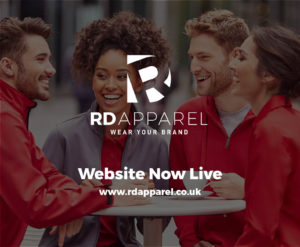 RD Apparel Website Launch