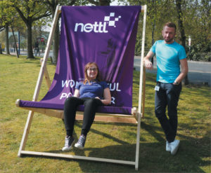Giant Branded Deckchairs